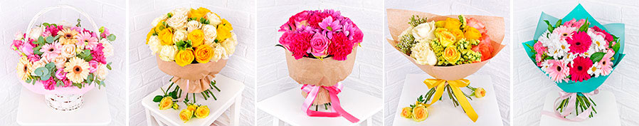 Букеты с доставкой в Кириши от Гранд-Флора.